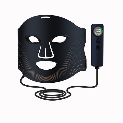 Máscara LED Arlume Lumière Max negra, detalle del producto